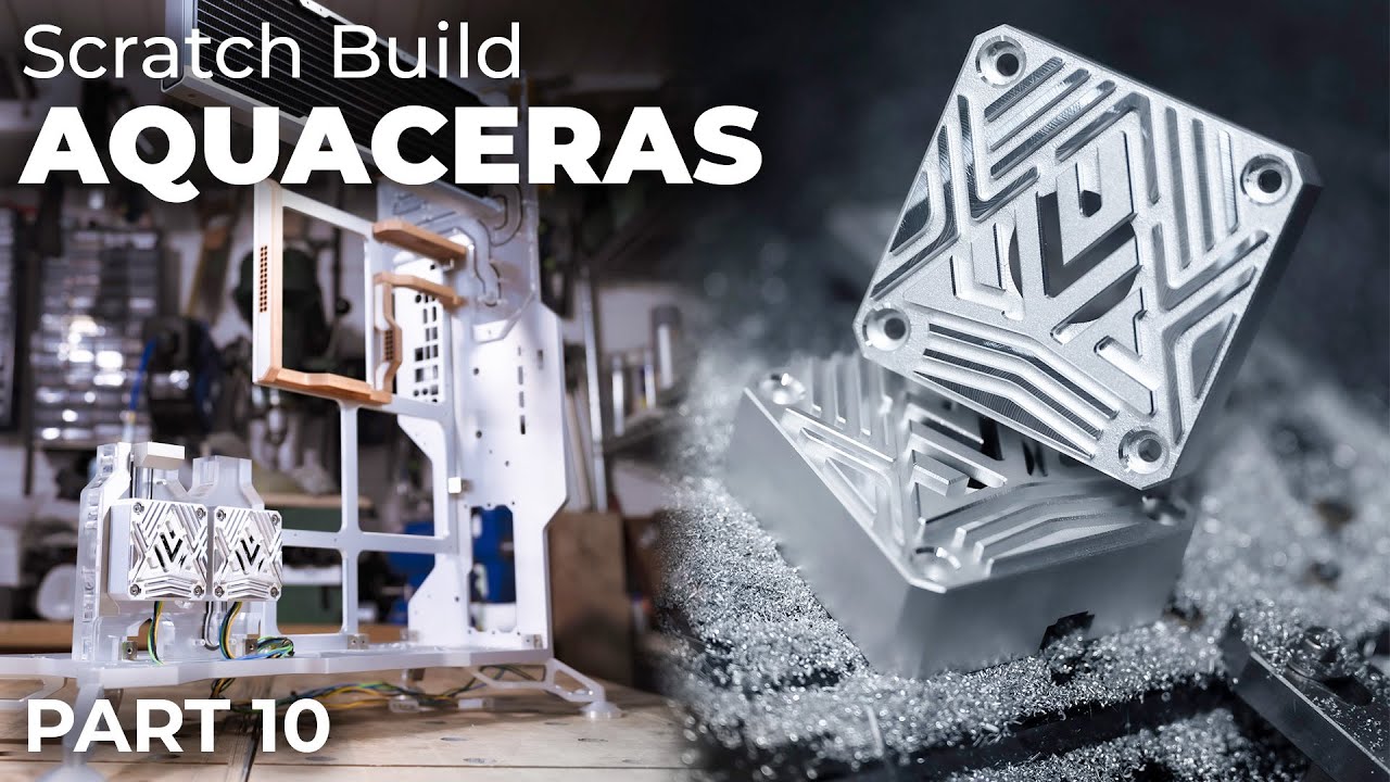 AQUACERAS Часть 10 | Изготовление радиаторов для насоса DDC на заказ | bit-tech Modding