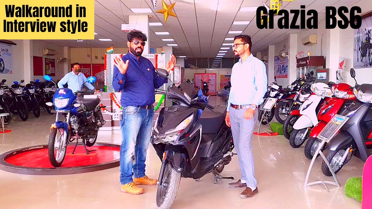 BS6 Grazia Blue Color walkaround | Full details | Specifications | On-Road Price