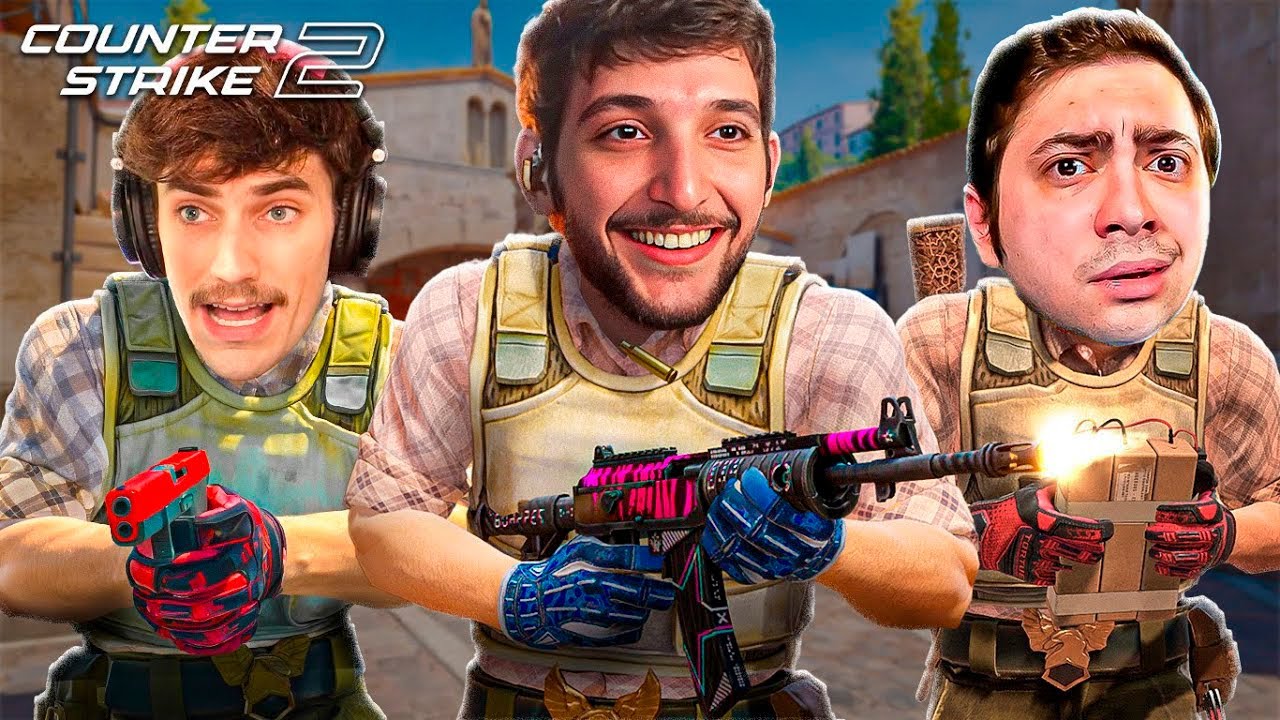 CALANGO JOGANDO COUNTER STRIKE 2 COM OS AMIGOS #6