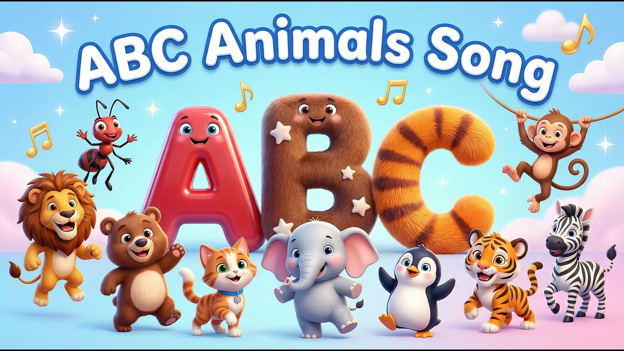 A to Z Animal Phonics Song 🐾 | Learn ABC with Dancing Animals | Little Sparrow Kids | Toddlers