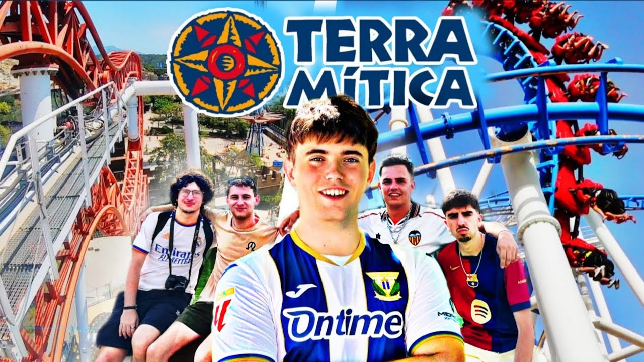 Fui a TERRA MÍTICA con amigos… y SALIÓ ASÍ 😂|| ¡Terra Mítica 2025 al completo!