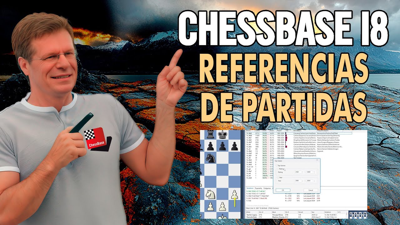Tutorial Chessbase 18: Partidas de Referencia (Matthias Wuellenweber)
