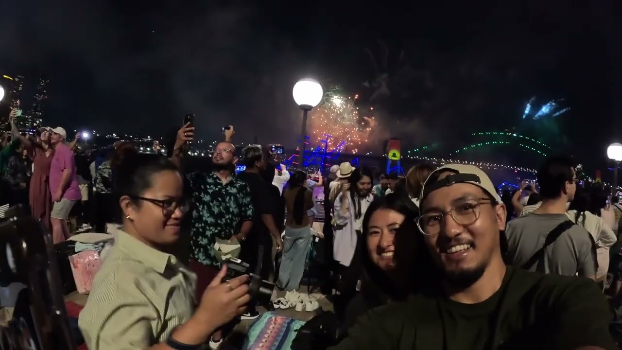 Sydney NYE 2025 Fireworks – Opera House & Harbour Bridge Up Close! #NewYear2025vlog