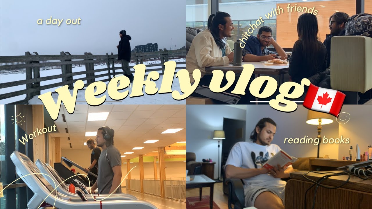 Week in my life as an international student in Canada 🇨🇦 | Exploring Thunder Bay and College life|