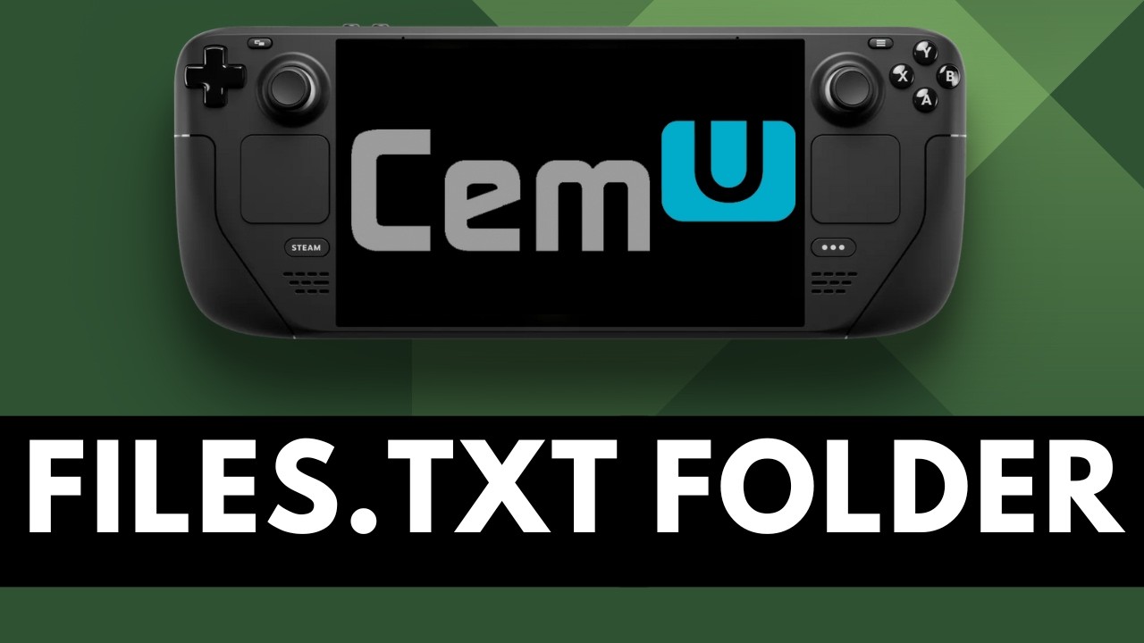 Где хранить и сохранять файл Keys.txt для CEMU с EmuDeck?