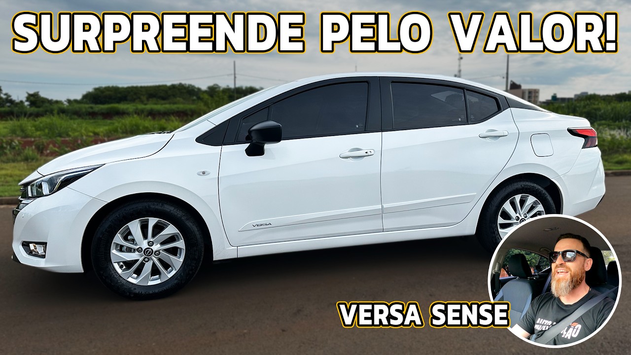 VERSA SENSE 2024 - Melhor Custo Benefício Para o Trabalho!