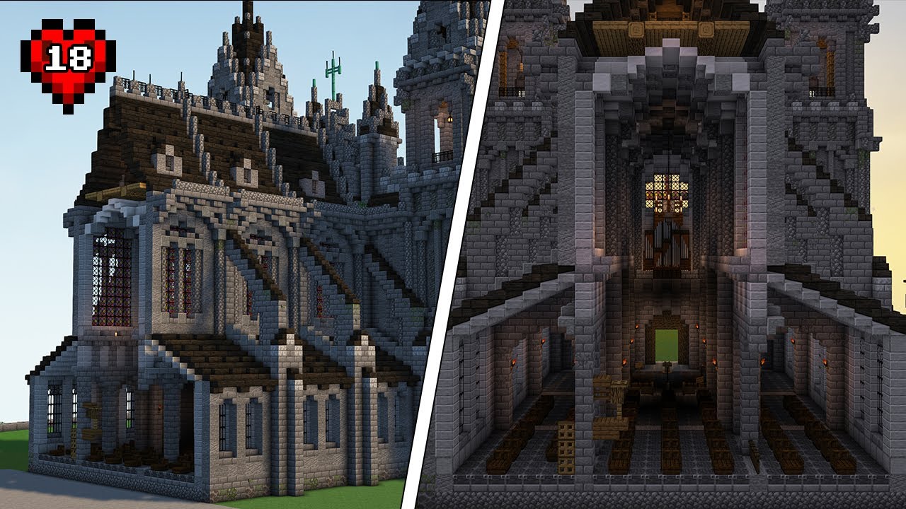 Building The Cathedral Hall & Super Smelter | Minecraft Hardcore Ep #18
