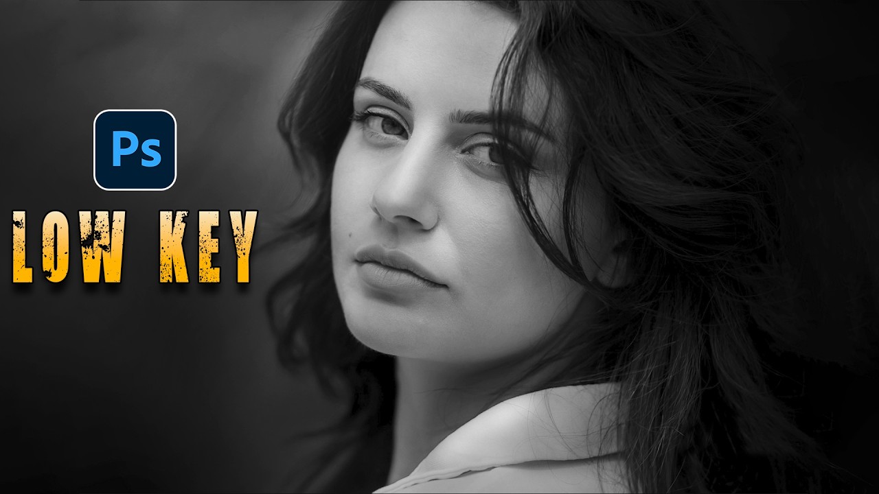 Photoshop Portrait | Low Key Photoshop | Low Key Effect | Low Key Portrait