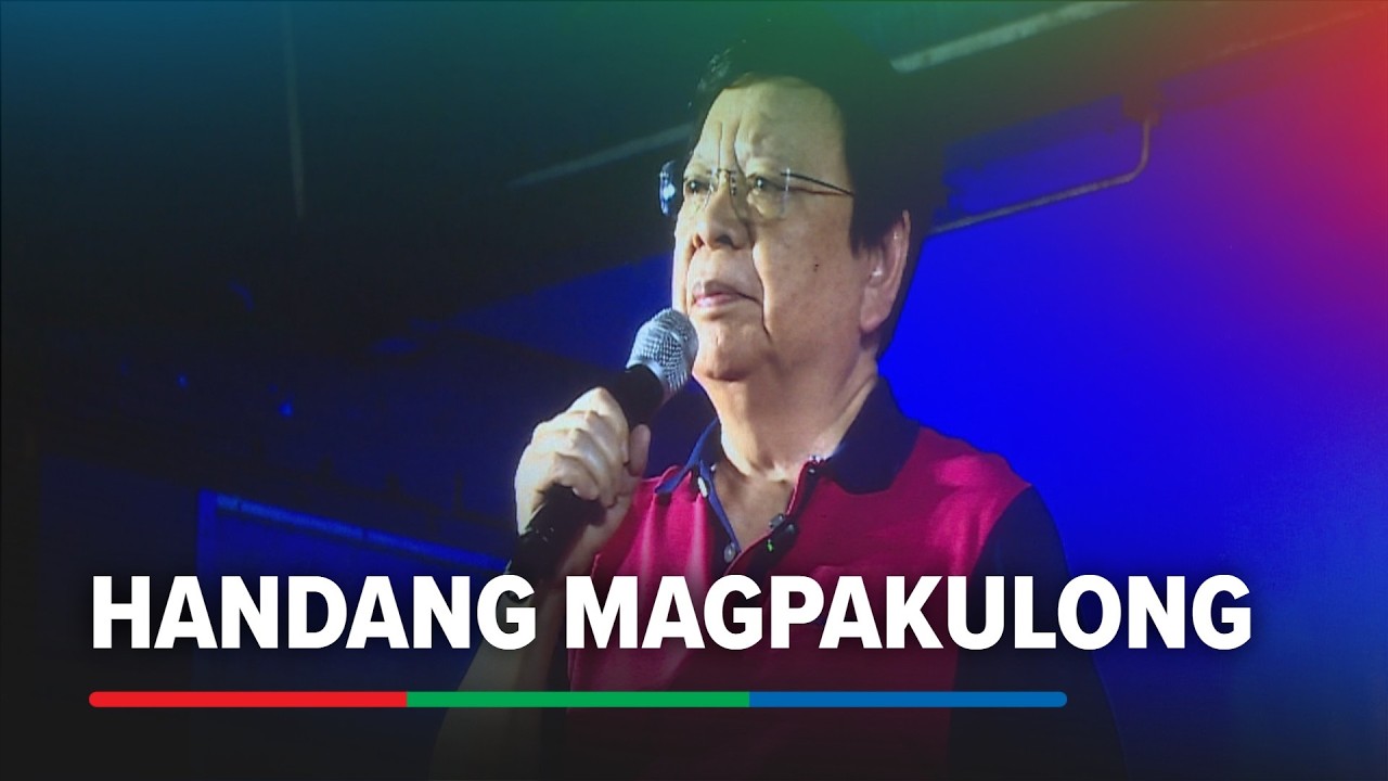FULL: Marcoleta shows up at INC rally, says he's ready to be jailed | ABS-CBN News