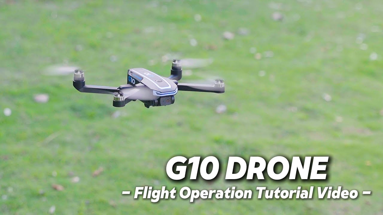 G1O Drone - Flight Operation Tutorial Video