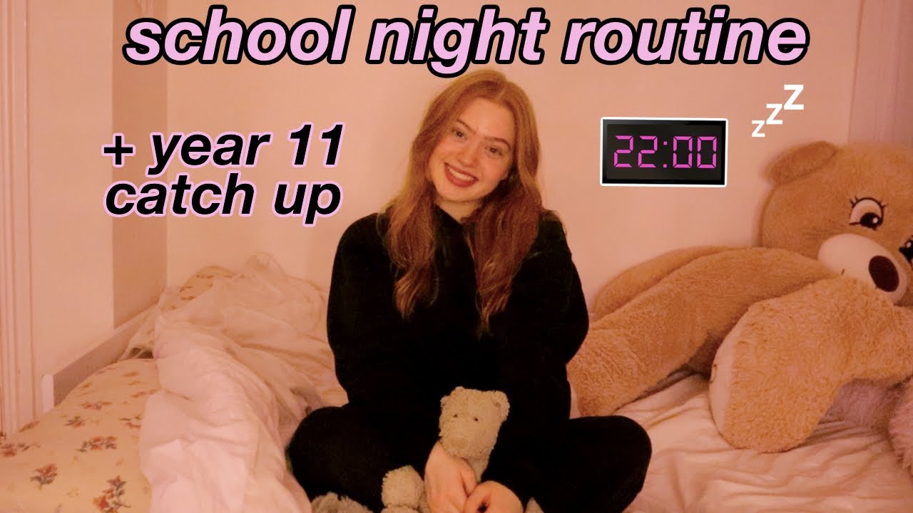 My After School Night Time Routine + Year 11 so far&hellip;| Ruby Rose UK