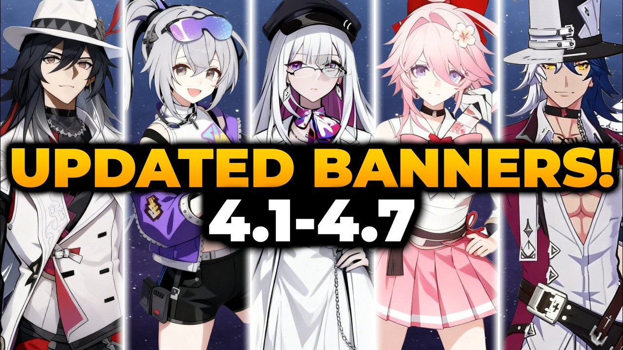 HSR 4.1 - 4.7 ALL NEWEST BANNERS ROADMAP (A LOT OF SP UNITS) | Honkai Star Rail Banner, HSR Banners