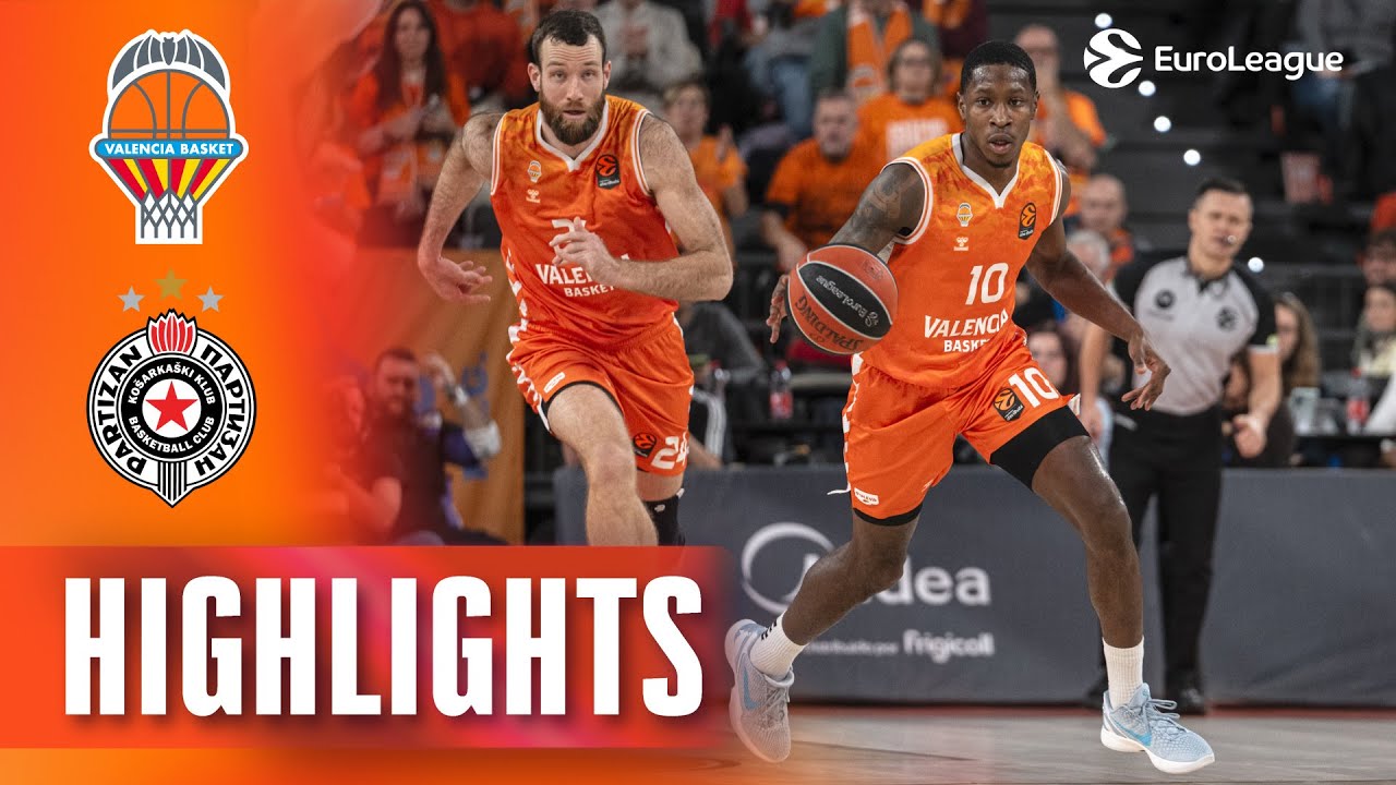 Clutch FINISH ENDS All Hope | Valencia - Partizan | R19 BASKETBALL HIGHLIGHTS 2025-26