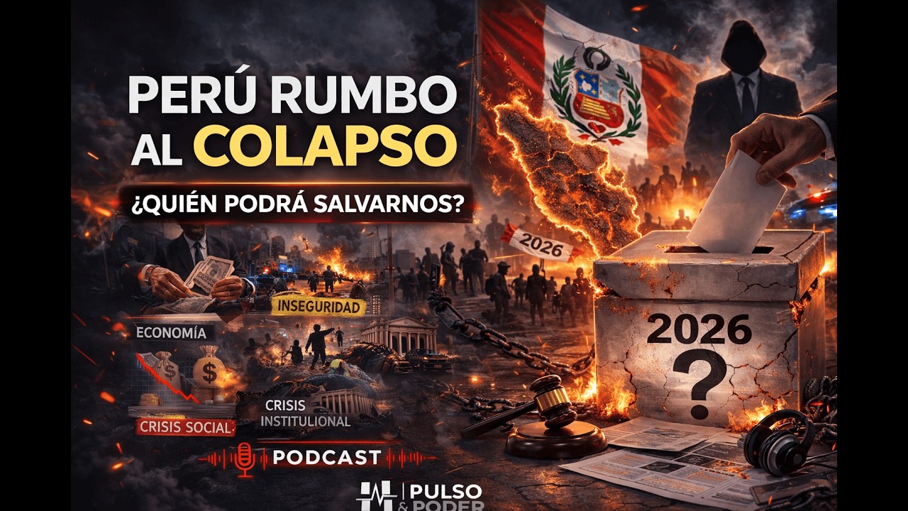 Perú al límite: las 5 crisis que decidirán las elecciones 2026