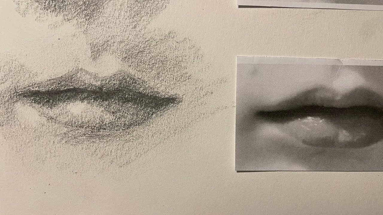 Drawing lips