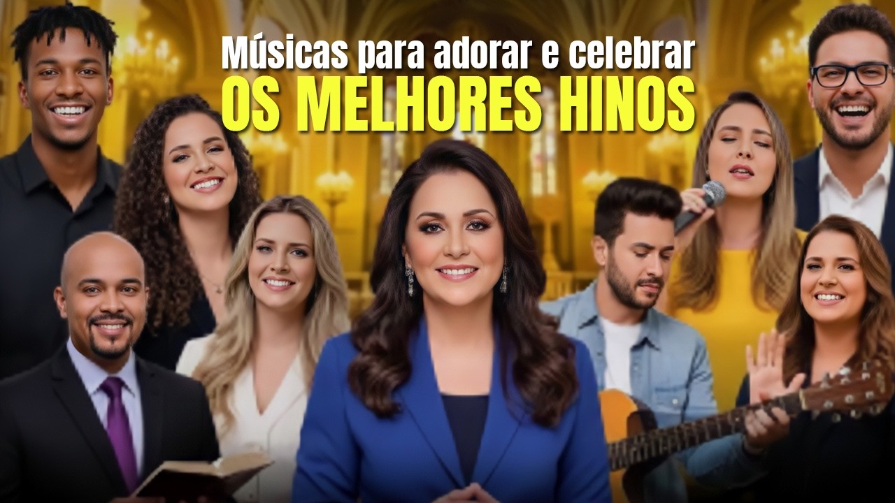 Melhores Hinos 2026, As Melhores Músicas Gospel | As Mais Tocadas, Gloria Deus Lindos Louvores