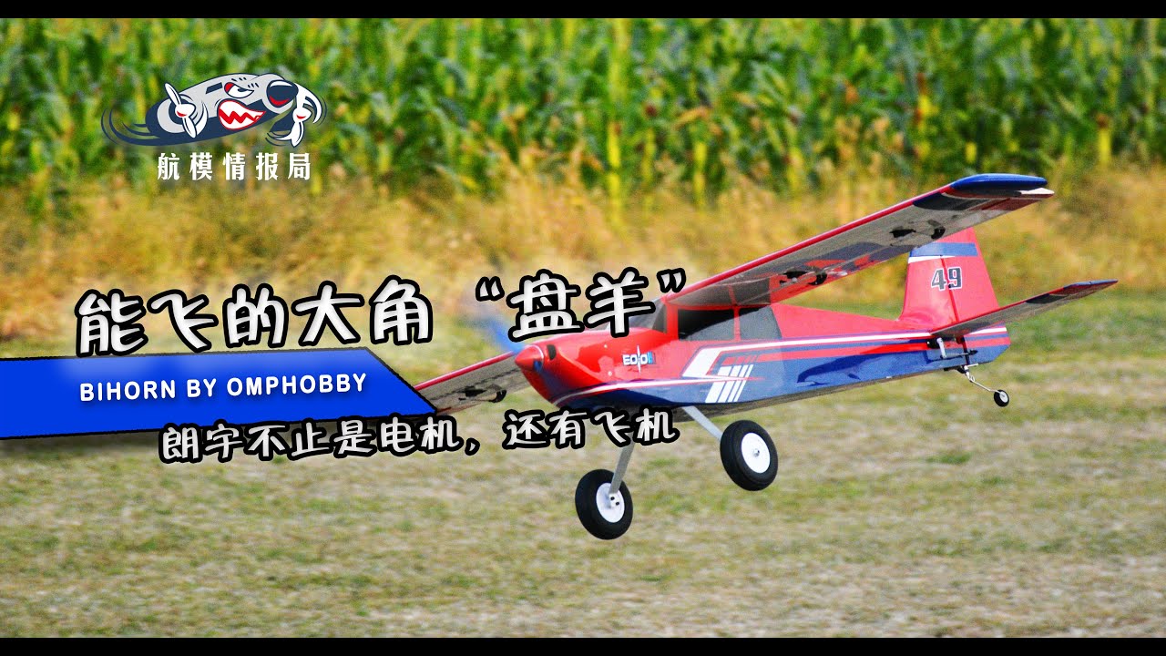 【RC Evaluation】BIGHORN ——BEGINNER RC PLANE PRODUCE BY OMPHOBBY 航模情报局测评朗宇大角羊运动机