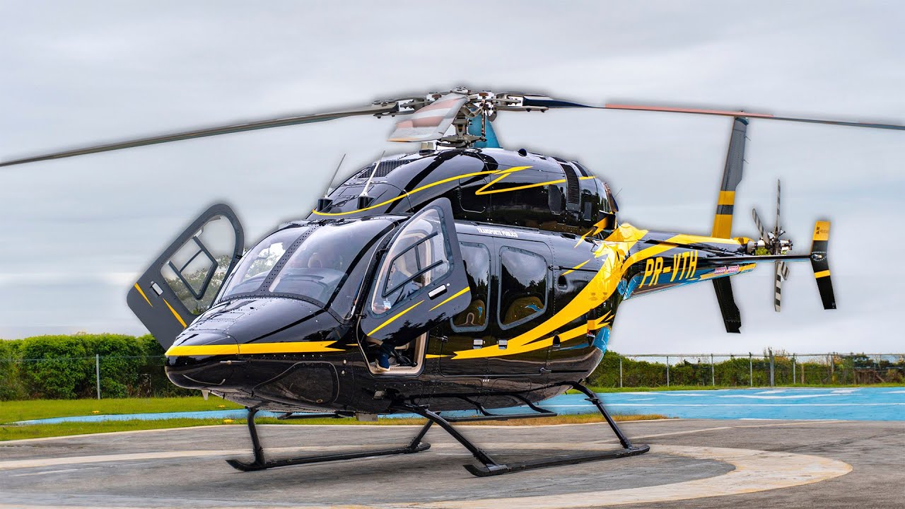 BELL 429 START-UP & TAKEOFF