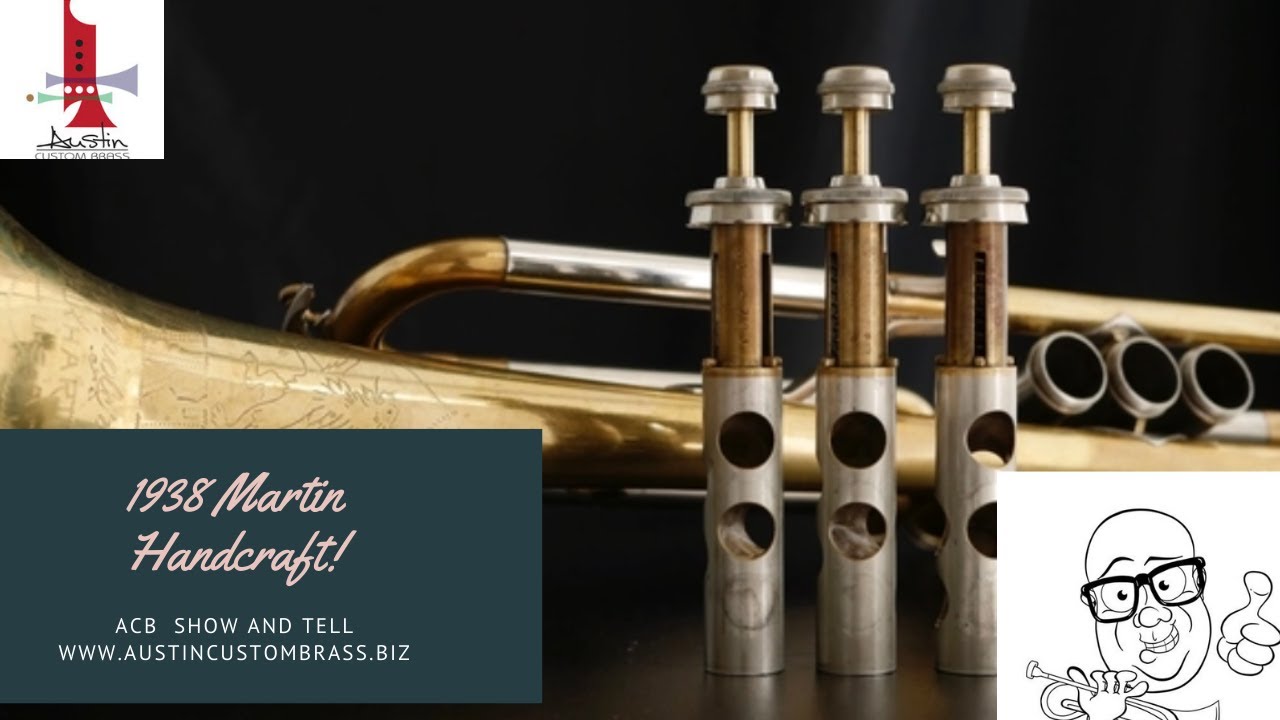 My Favorite vintage  Trumpet!  1938 Martin Handcraft Imperial Show and Tell! #trumpet #acb