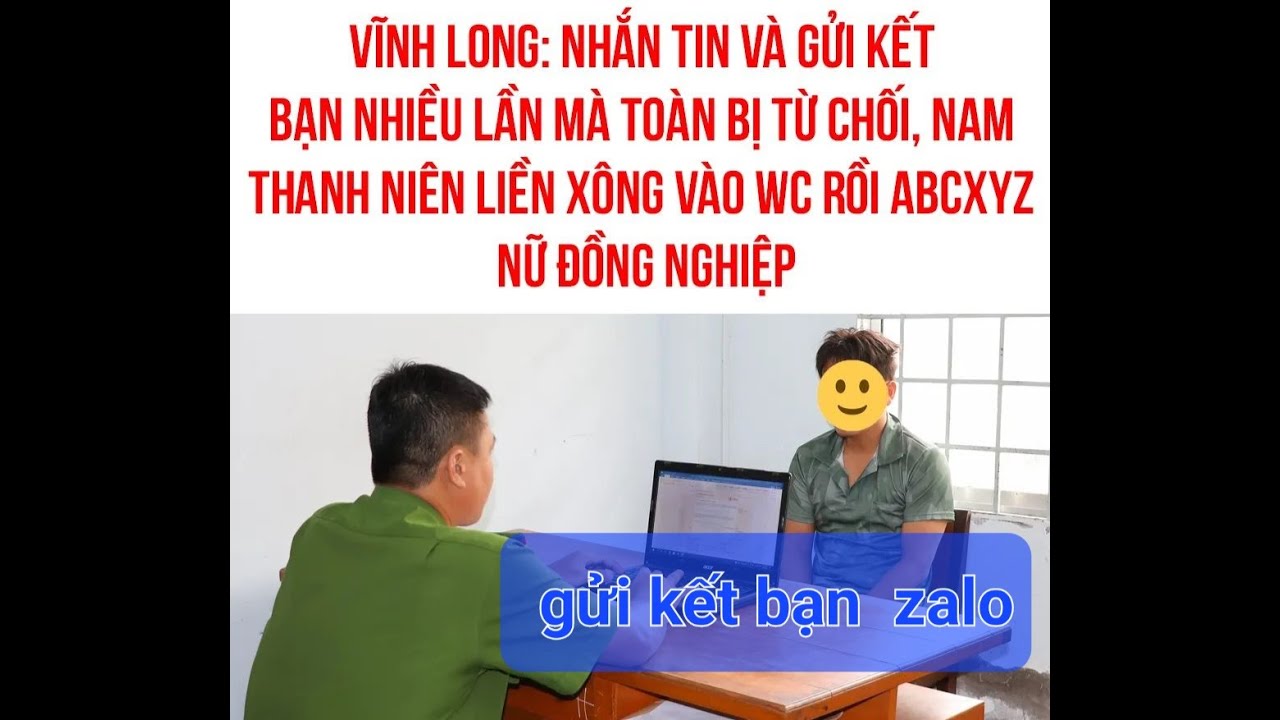 Vĩnh Long: Nam thanh ni&ecirc;n h.iếp d.&acirc;m đồng nghiệp v&igrave; bị từ chối kết bạn