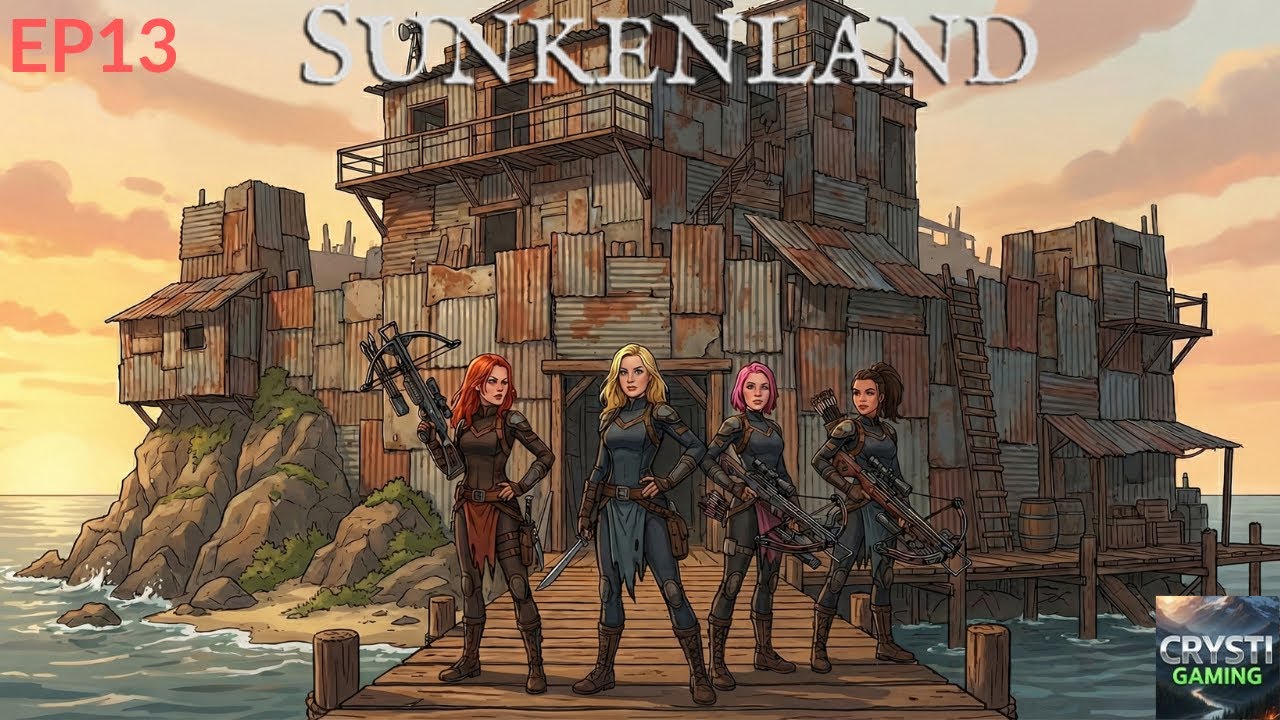 From Chaos to Costco! Our Base Glow-Up is REAL 😂🧱| E13 Sunkenland Survival Adventure with Friends