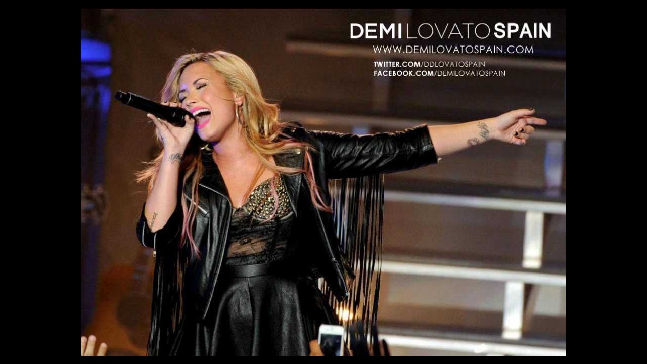 Demi Lovato sonando (GYHAB) en Los 40 Principales España