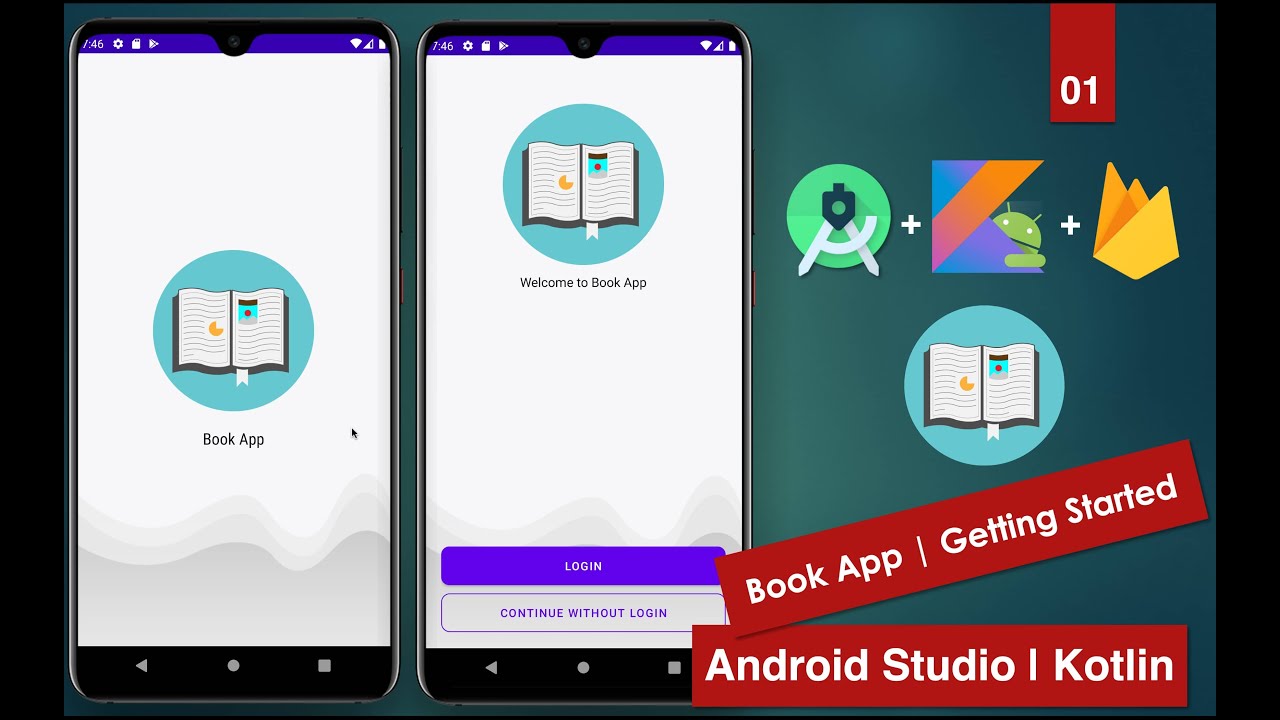 Book App Firebase | 01 Getting Started | Android Studio | Kotlin
