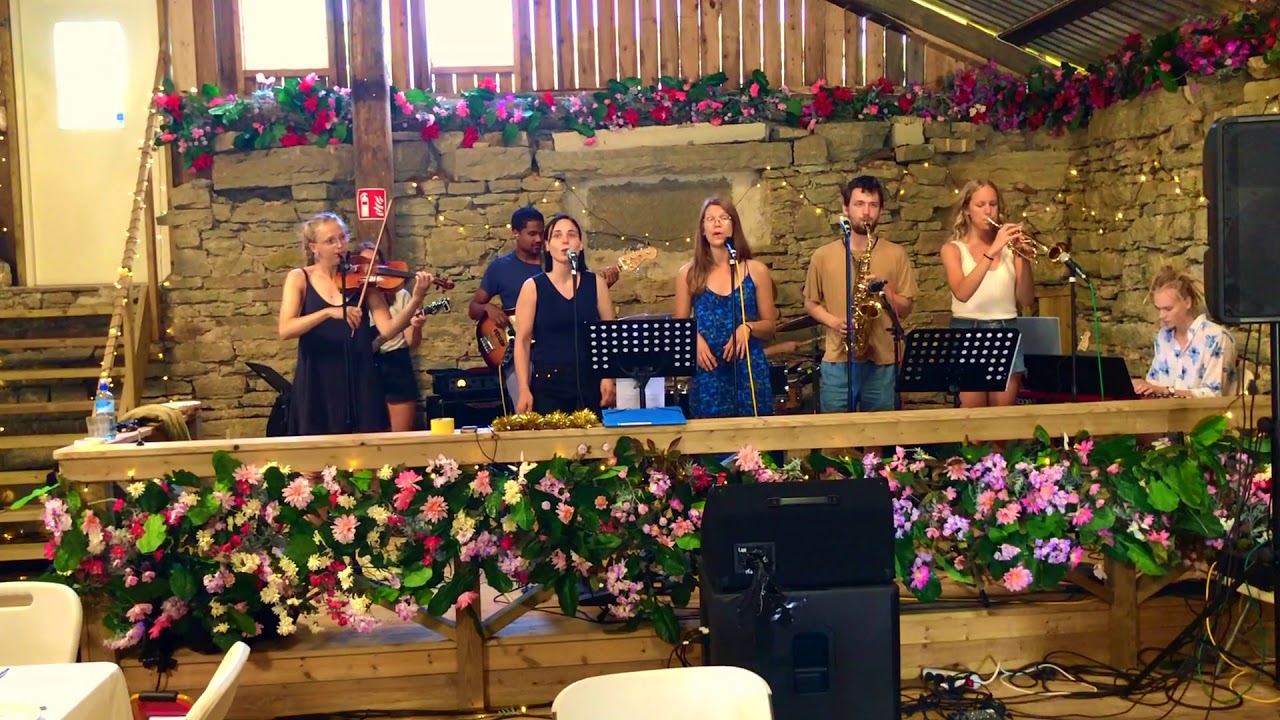Genom eld och vatten - soundcheck Max och Ellas bröllop 2019