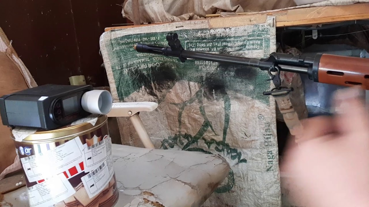 Test Chrono Airsoft A&K SVD DRAGUNOV