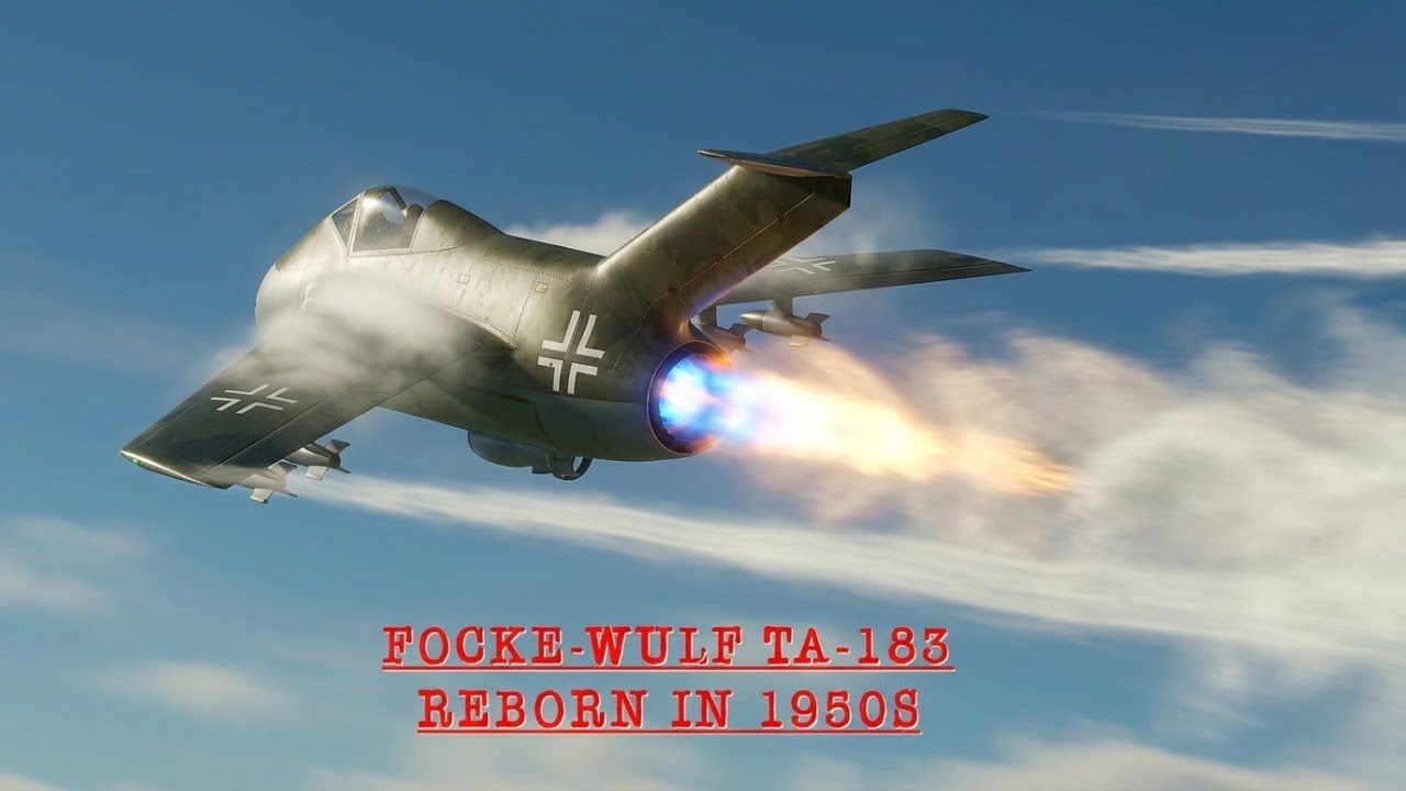 The Focke-Wulf TA-183: The Jet That Changed Aviation Forever