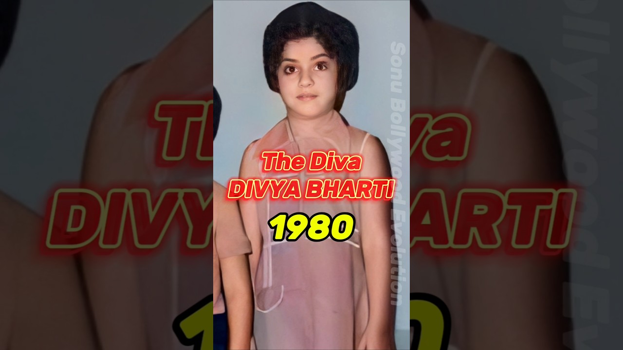 DIVYA BHARTI life journey evolution | Saat Samundar Paar | #shorts #divyabharti #bollywood