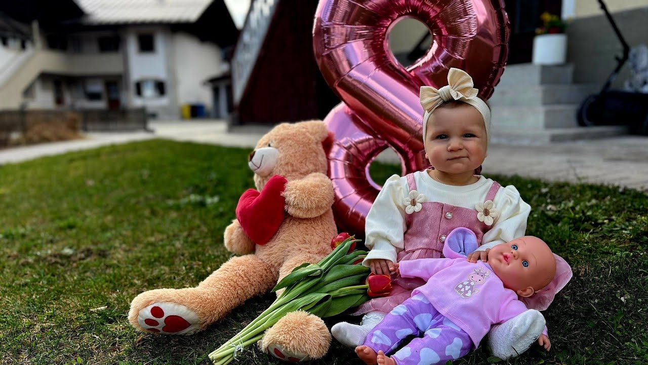 Morali smo danas otkazati putovanje u Bosnu.. Esma je provela svoj 8. Mjesec vani sa djecom 🥰
