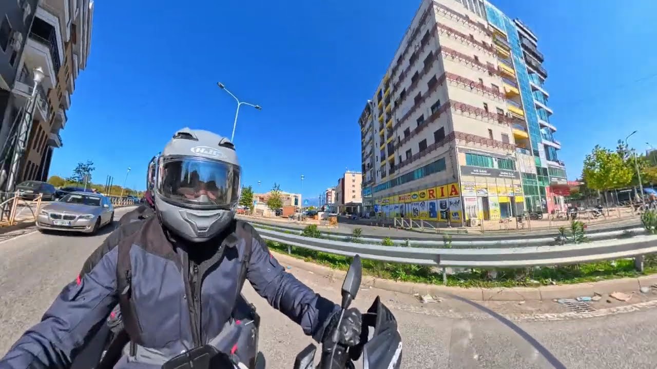Motorbike the Balkans EP 52 Shkodër Ring Road 🇦🇱 | Driving Toward Kodër-Thumanë Highway