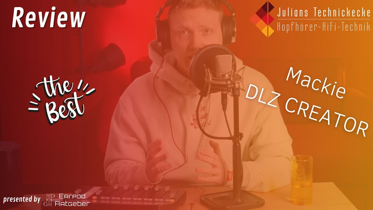 Mein neues Mischpult für Podcast und Streaming - Das Mackie DLZ Creator im Review!