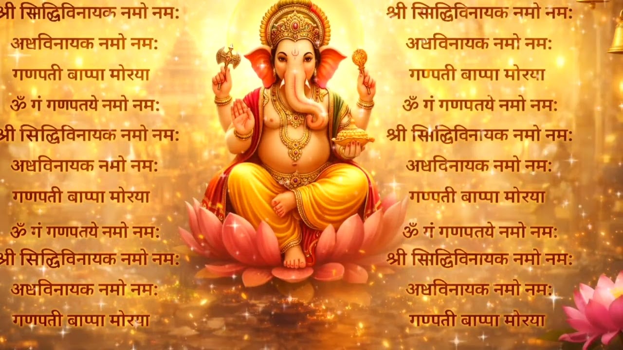 🙏🙏गणेश जयंती 2026: शुभ आरंभ का दिनआज यह मंत्र सुनने से मिलेगा बप्पा का आशीर्वाद हर संकट दूर हो 🌼🙏
