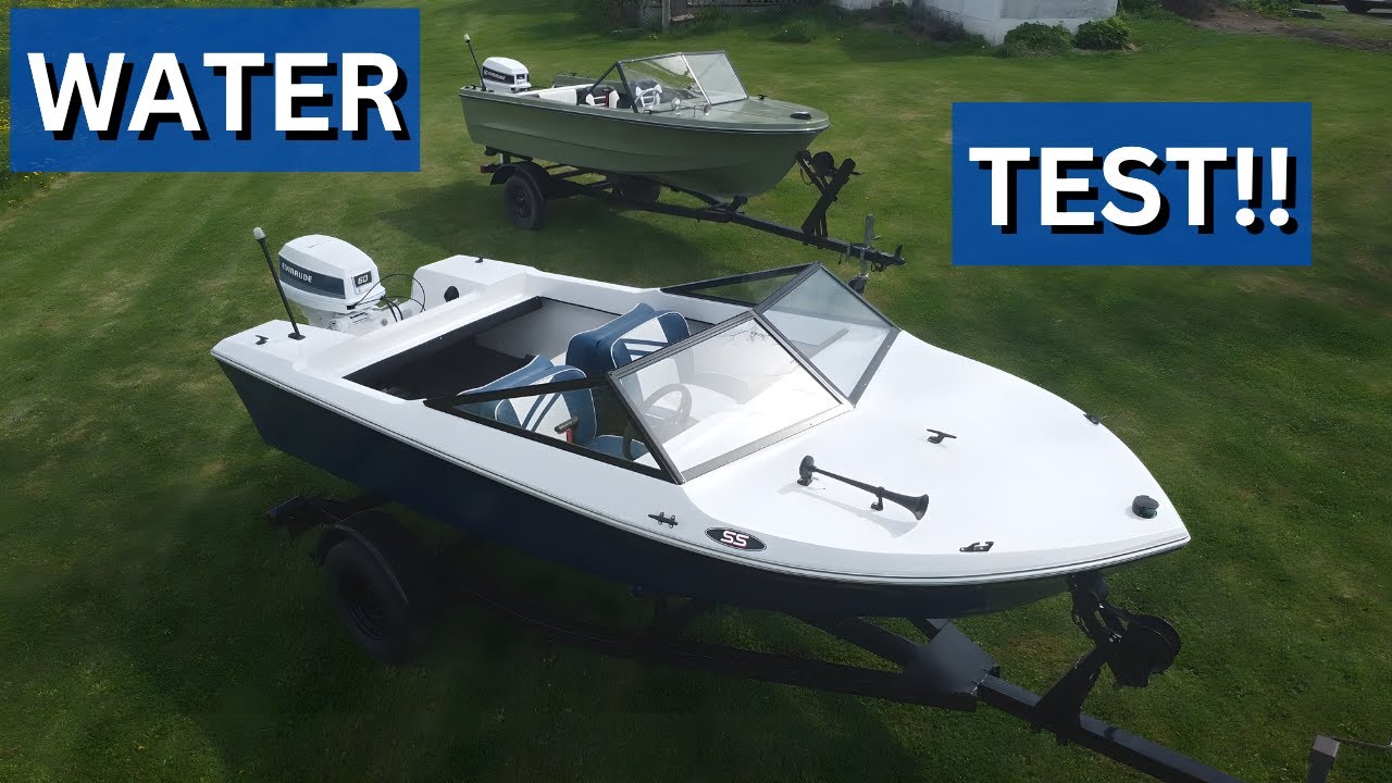 WATER TEST, UNDERGROUND POWER TO THE SHOP, NEW BOAT PROJECT