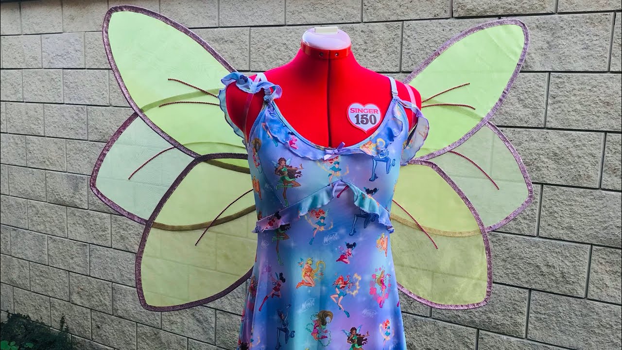 Winx Club Miele Wings - Work in Progress - Cosplay Tutorial