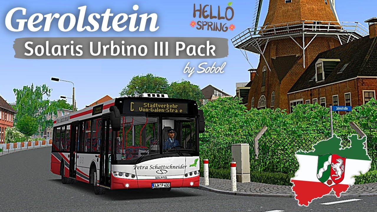 OMSI 2: SOLARIS III Pack - Urbino 12 in Gerolstein! 🌞🌻 #307 | PxlKiing