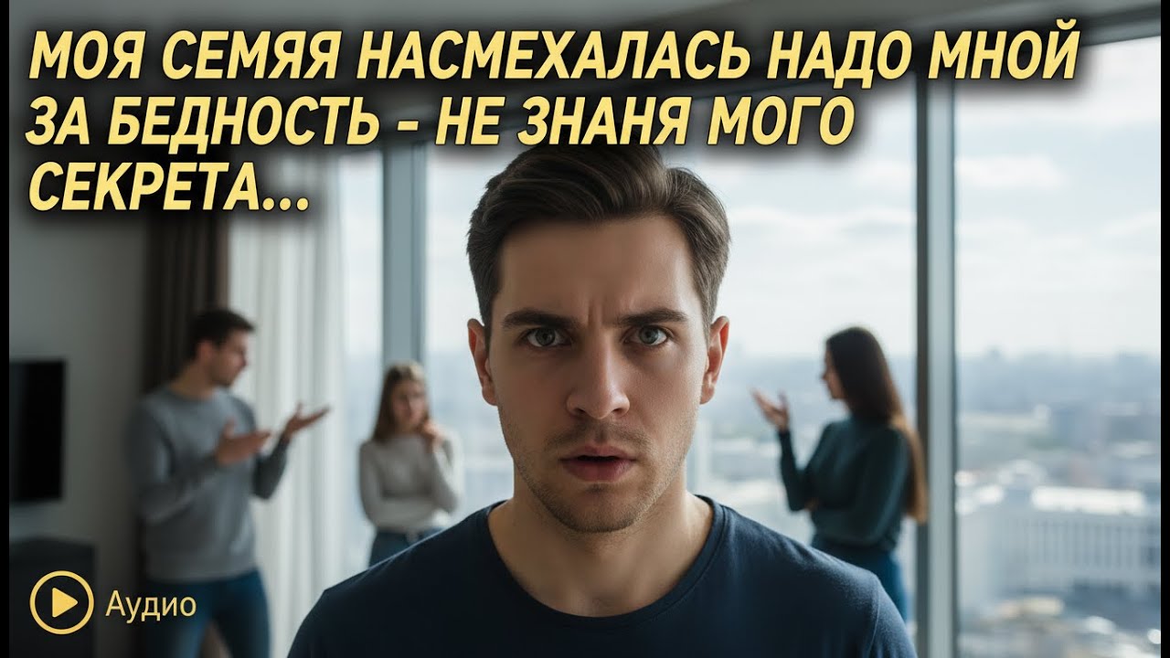 СЕМЬЯ ИЗДЕВАЛАСЬ НАДО МНОЙ ЗА БЕДНОСТЬ – НЕ ПОДОЗРЕВАЯ О МОЕМ ТАЙНОМ БОГАТСТВЕ.