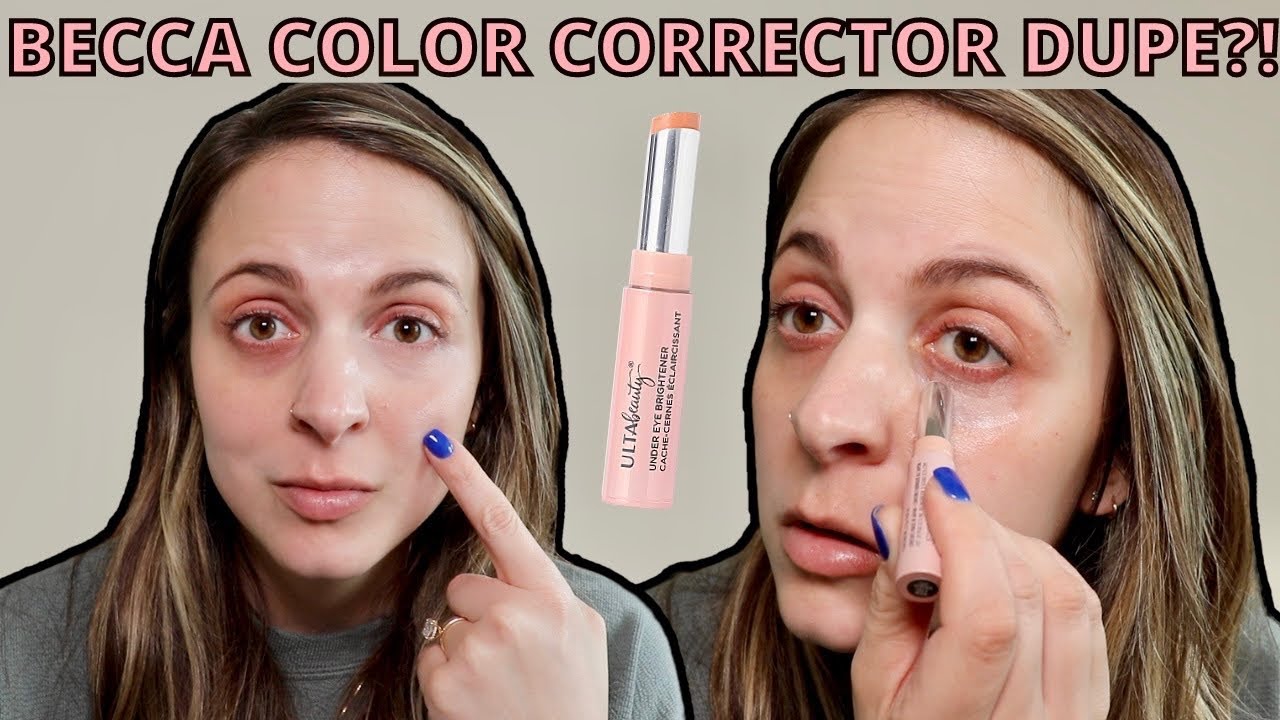 ULTA Under Eye Brightener Review & Wear Test| $10 BECCA Under Eye Brightening Corrector DUPE?!