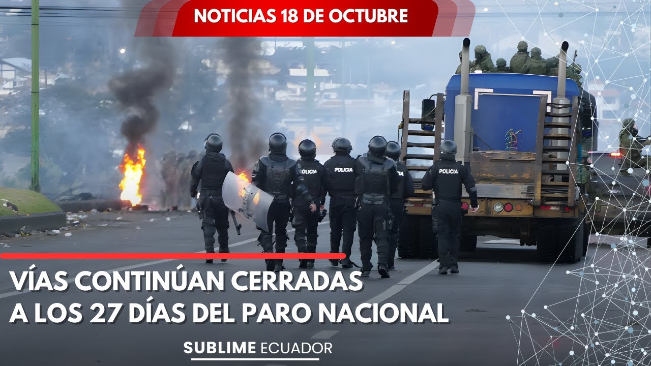 #URGENTE Ecuador noticias hoy 18 de octubre de 2025
