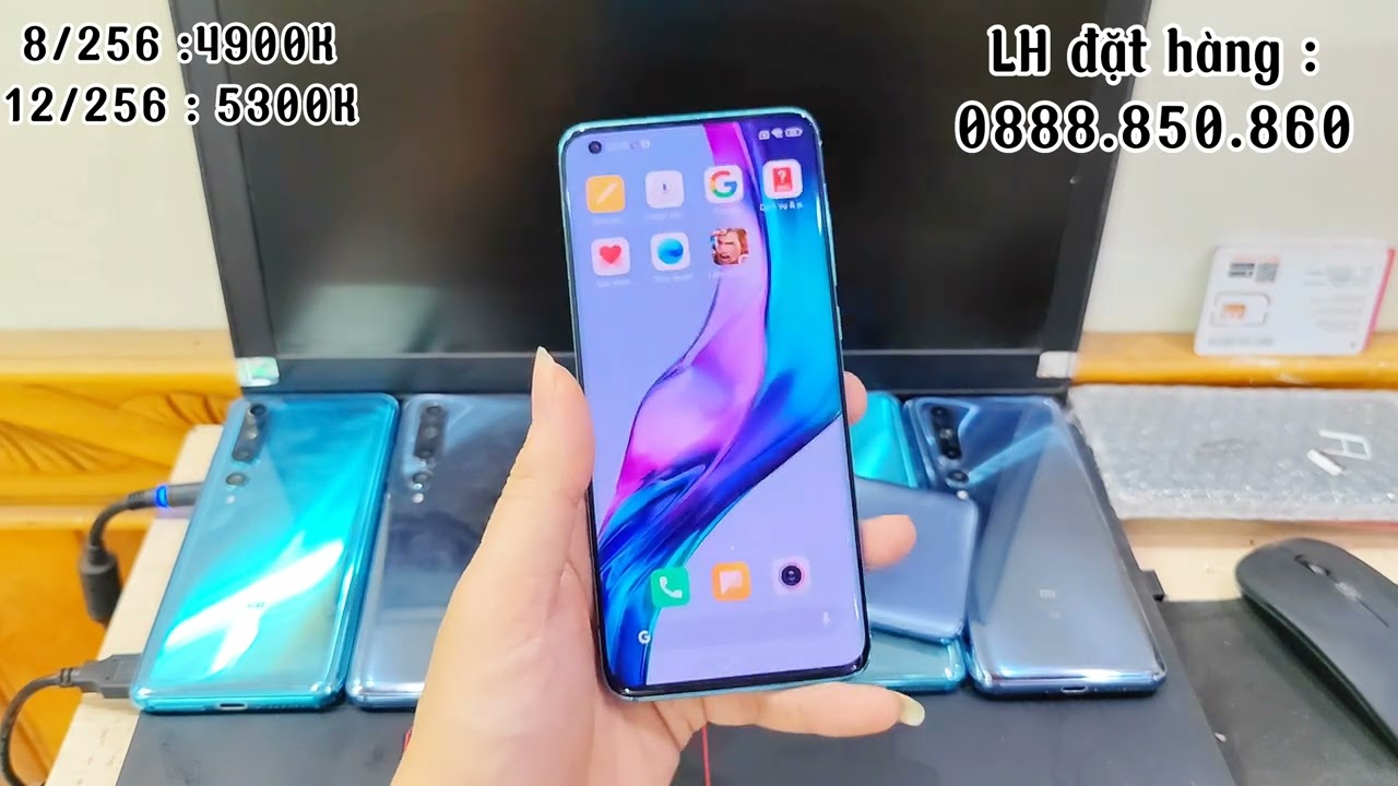 Điện thoại xiaomi gi&aacute; rẻ | Điện thoại cũ thanh l&yacute; gi&aacute; rẻ | Flagship Xiaomi Mi10 5G cấu h&igrave;nh cao