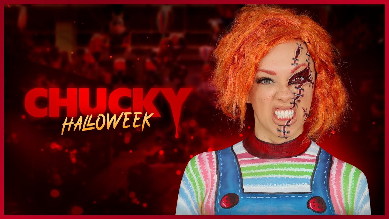 CHUCKY: EL MUÑECO MALVADO COBRA VIDA | MAQUILLAJE FÁCIL DE HALLOWEEN