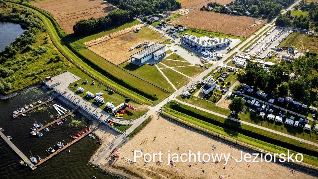 Port jachtowy Jeziorsko - Superfala || DRONE || 4K