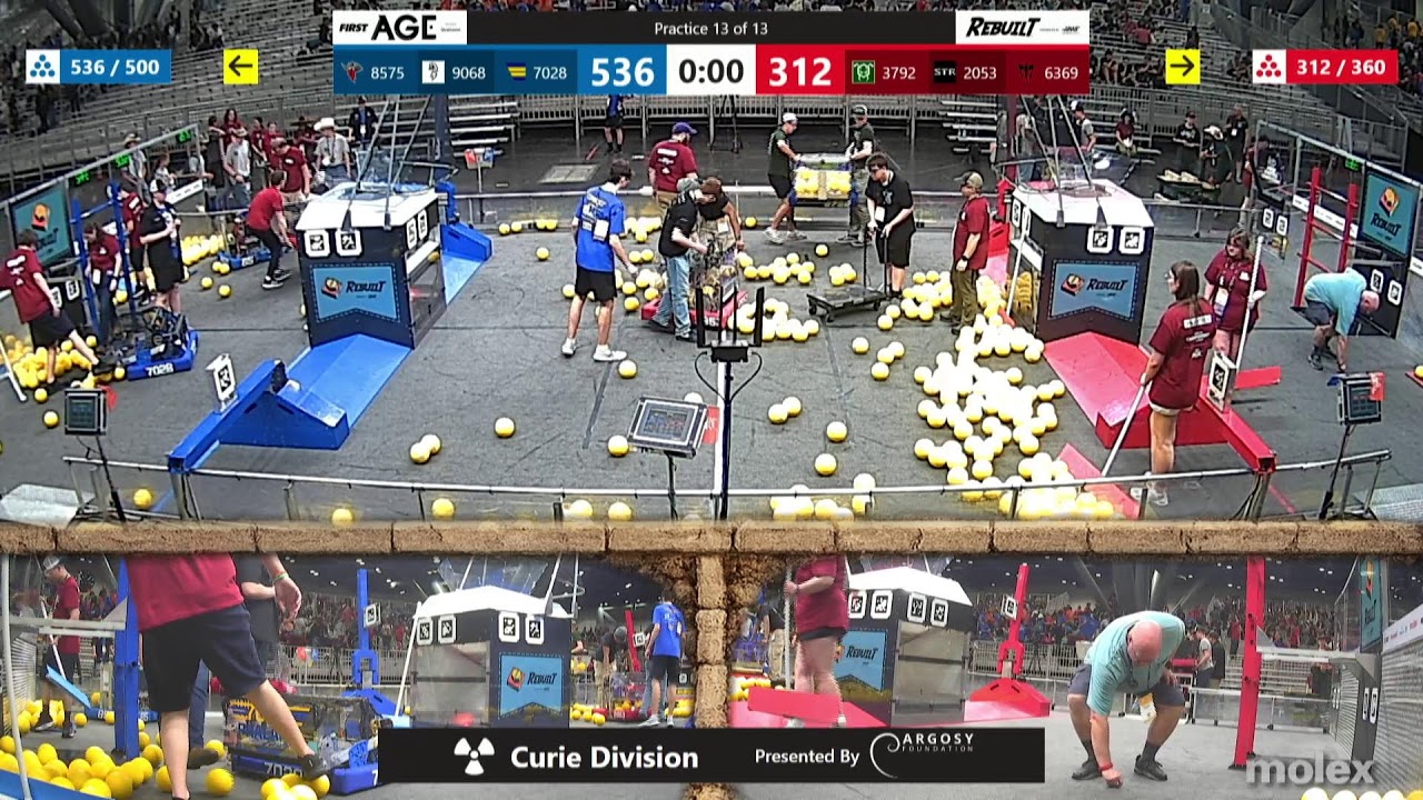 2026 FIRST Championship - FIRST Robotics Competition - Curie Division - Day 1