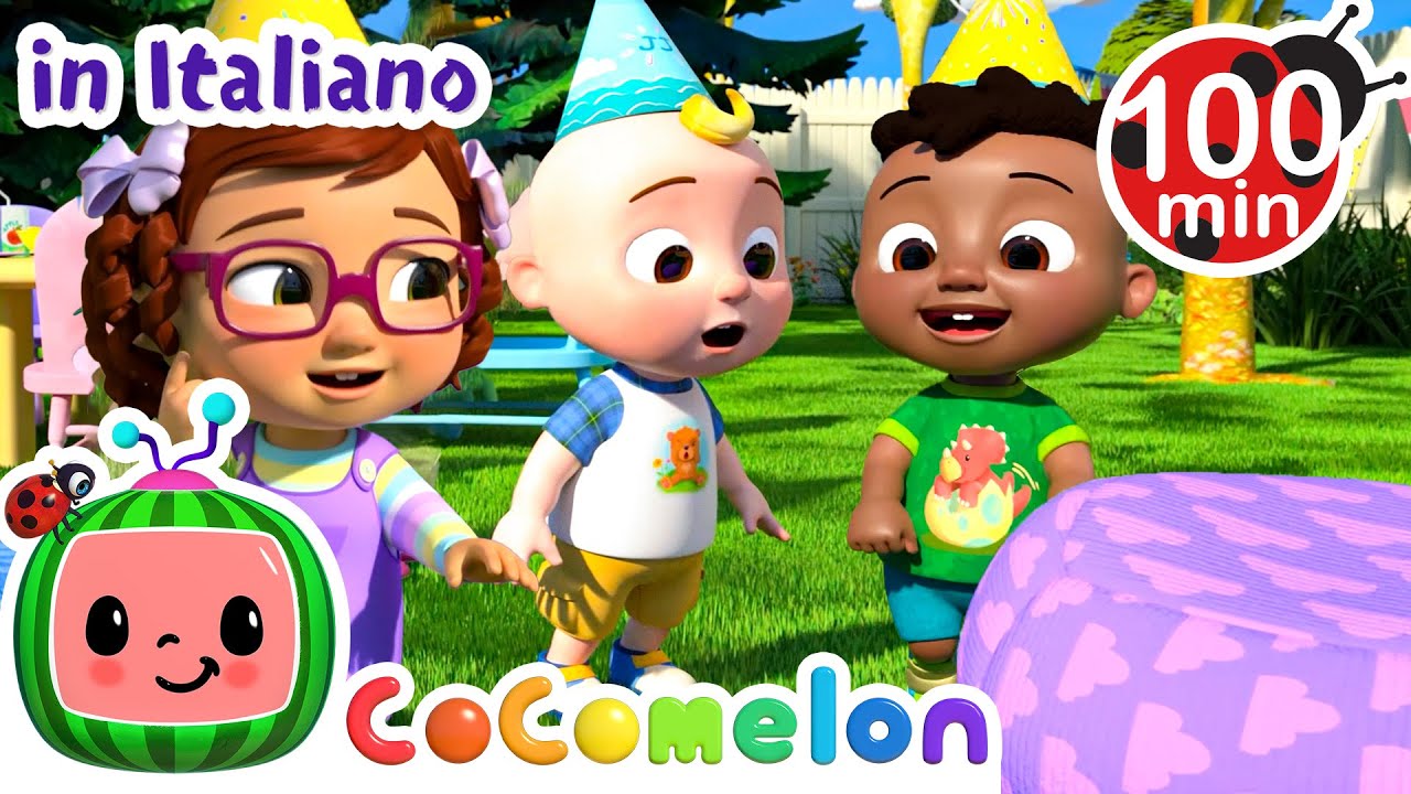 Il Gioco Delle Sedia Musicali - il Compleanno di JJ | CoComelon | Moonbug Kids - Cartoni Animati