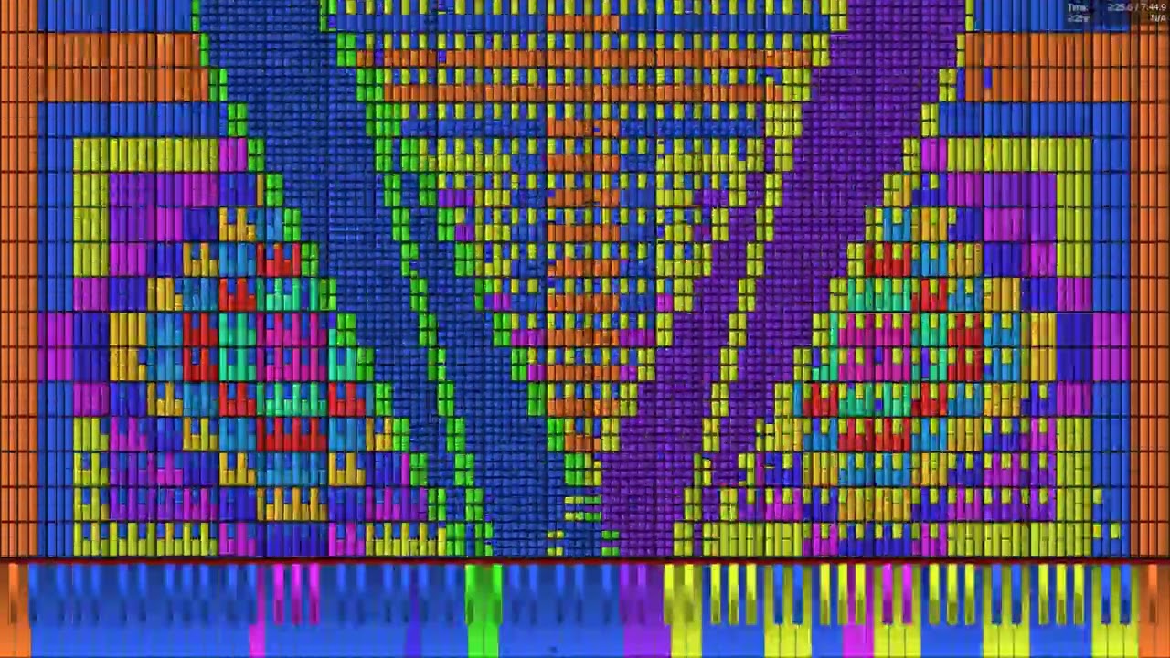 [Black MIDI] Quadrianexium 62Mil (i9 12900HX Legit run)