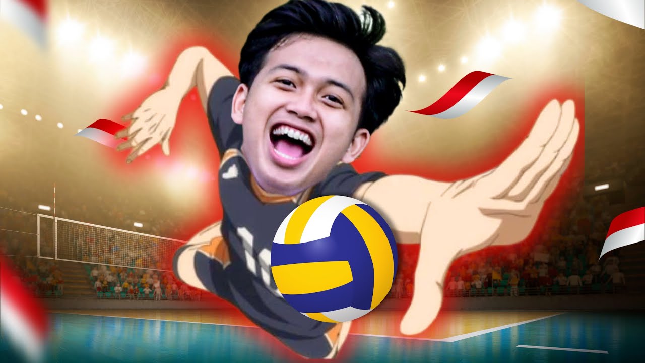 SEORANG ROIHAN PEMAIN BOLA MALAH IKUTAN VOLY 17 AN🇮🇩🔥