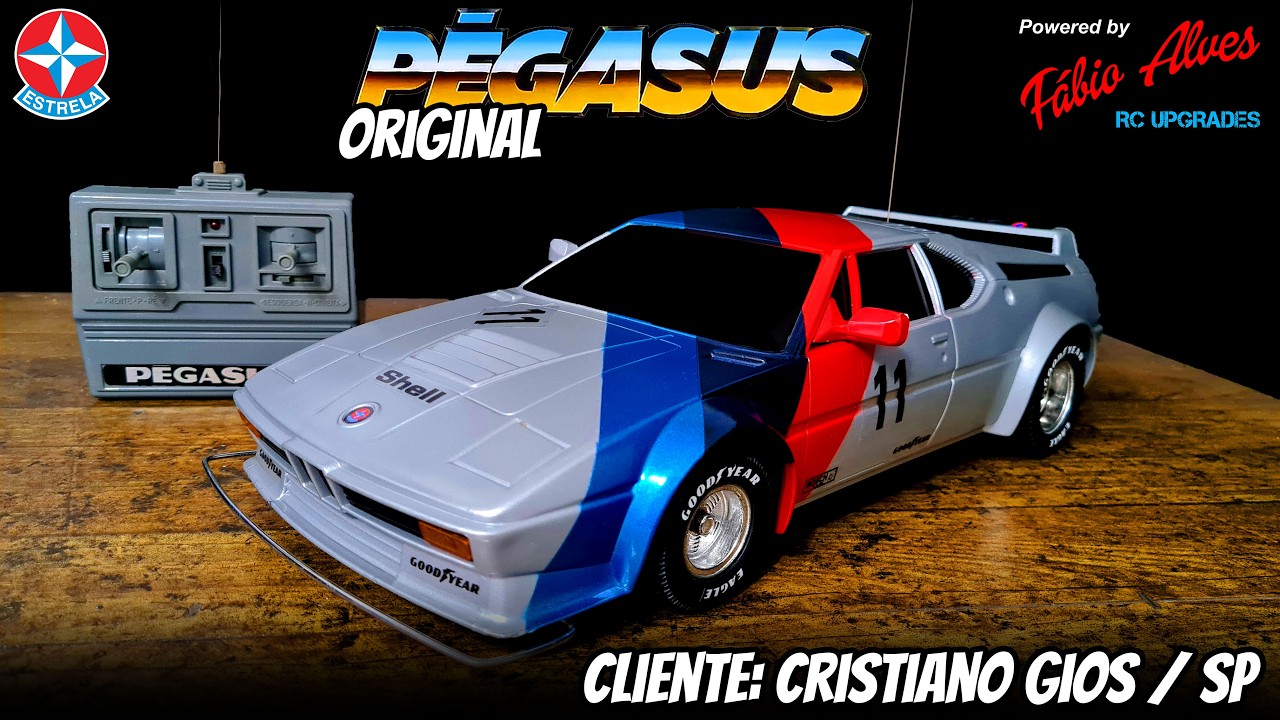 PEGASUS ESTRELA SISTEMA ORIGINAL - RESTAURAÇÃO E REVITALIZAÇÃO + ACESSÓRIOS - CLIENTE: CRISTIANO/SP