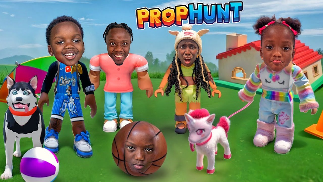 Roblox PROP HUNT! Family Hide and Seek (SFG Gaming)